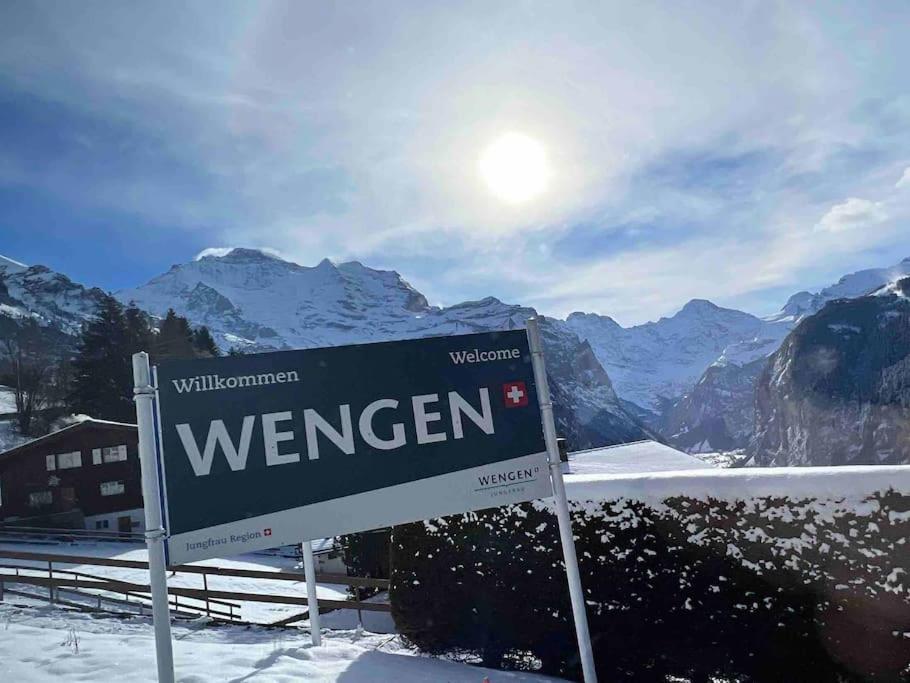 Wengen Apartment - Amazing Views, Centrally Located By Train Station Exterior photo