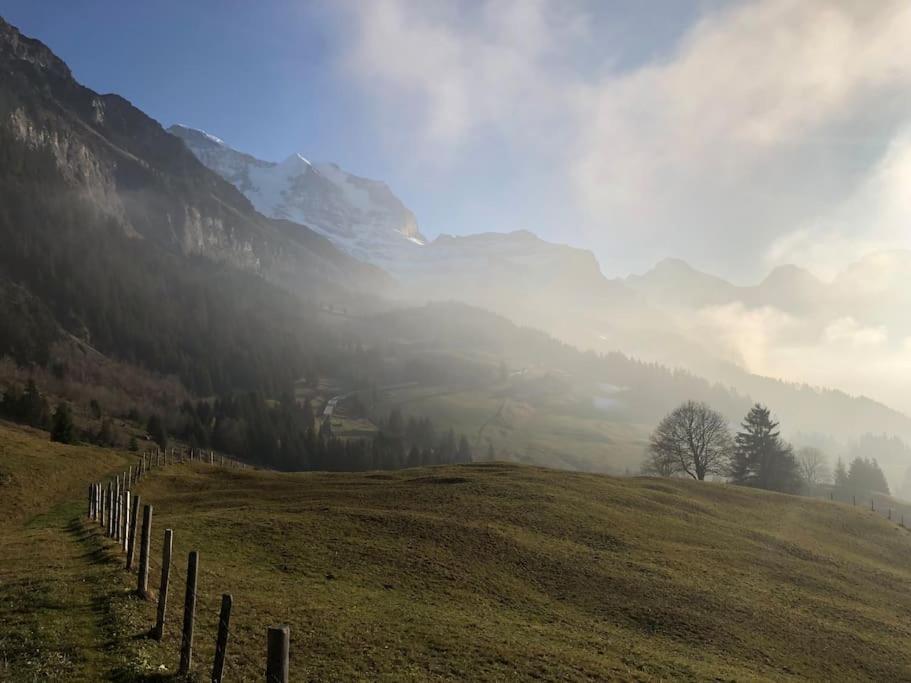 Wengen Apartment - Amazing Views, Centrally Located By Train Station Exterior photo